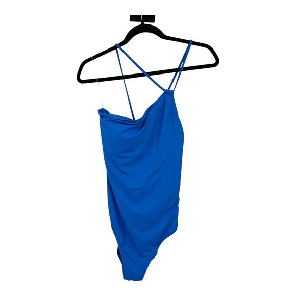 La Blanca Swimsuit one shoulder one piece bathing suit size 12 - Picture 2 of 7
